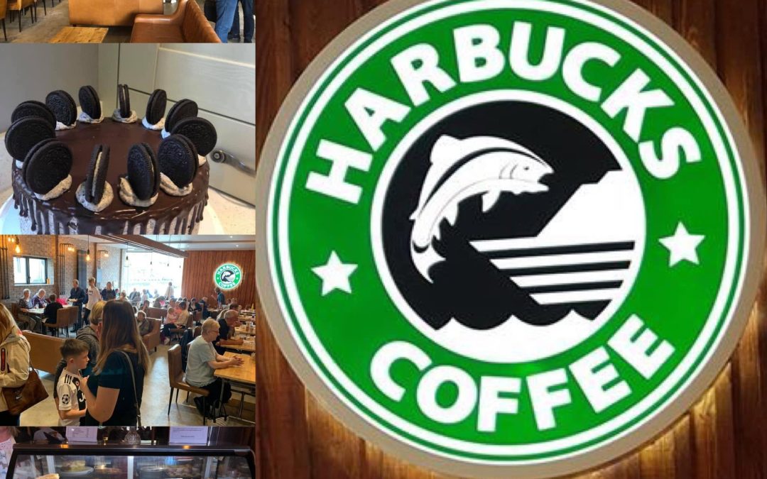 Harbucks Cafe at Gamrie Harbour